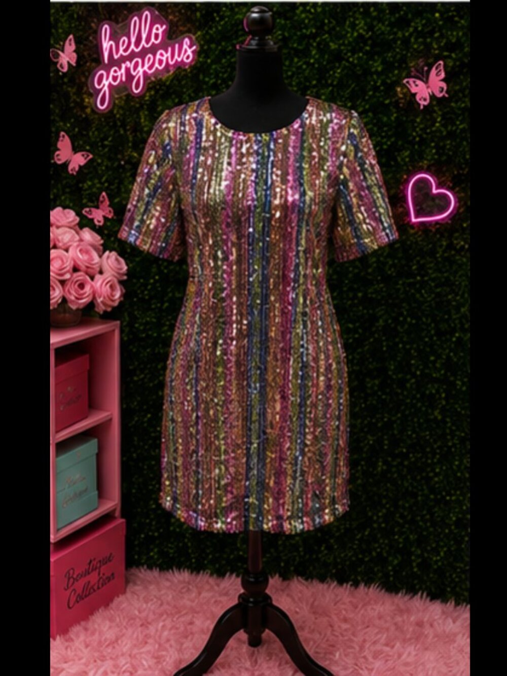 ✨ SEQUIN MINI DRESS